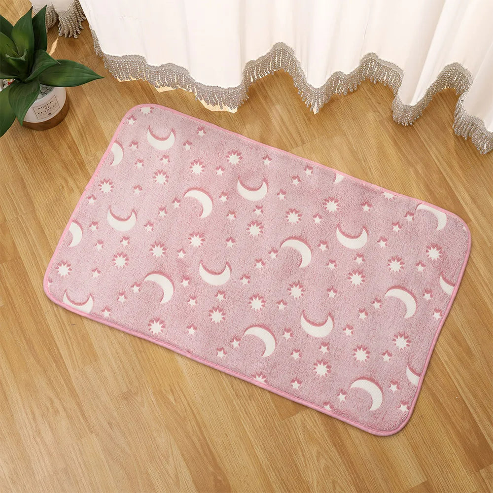 Moon And Stars Luminous Mat