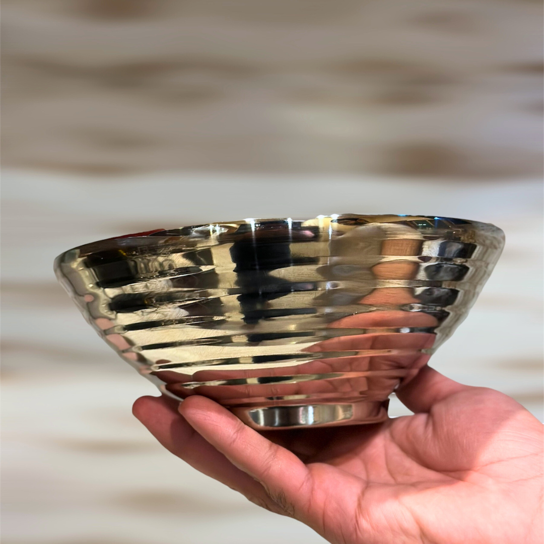 3D Bowl - Stainless Steel
