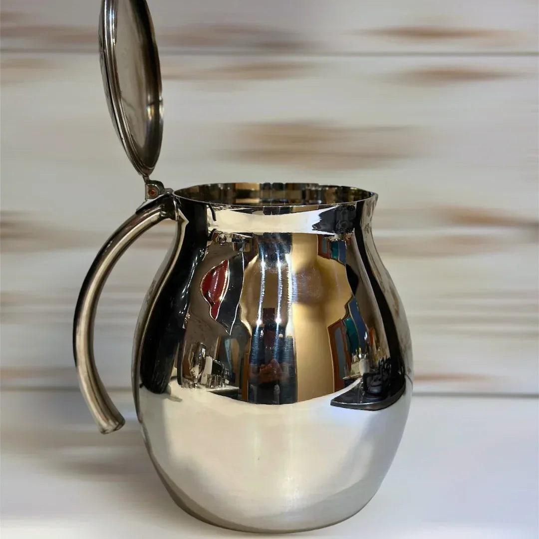 Round Reflection Jug - Stainless Steel - Gharaana