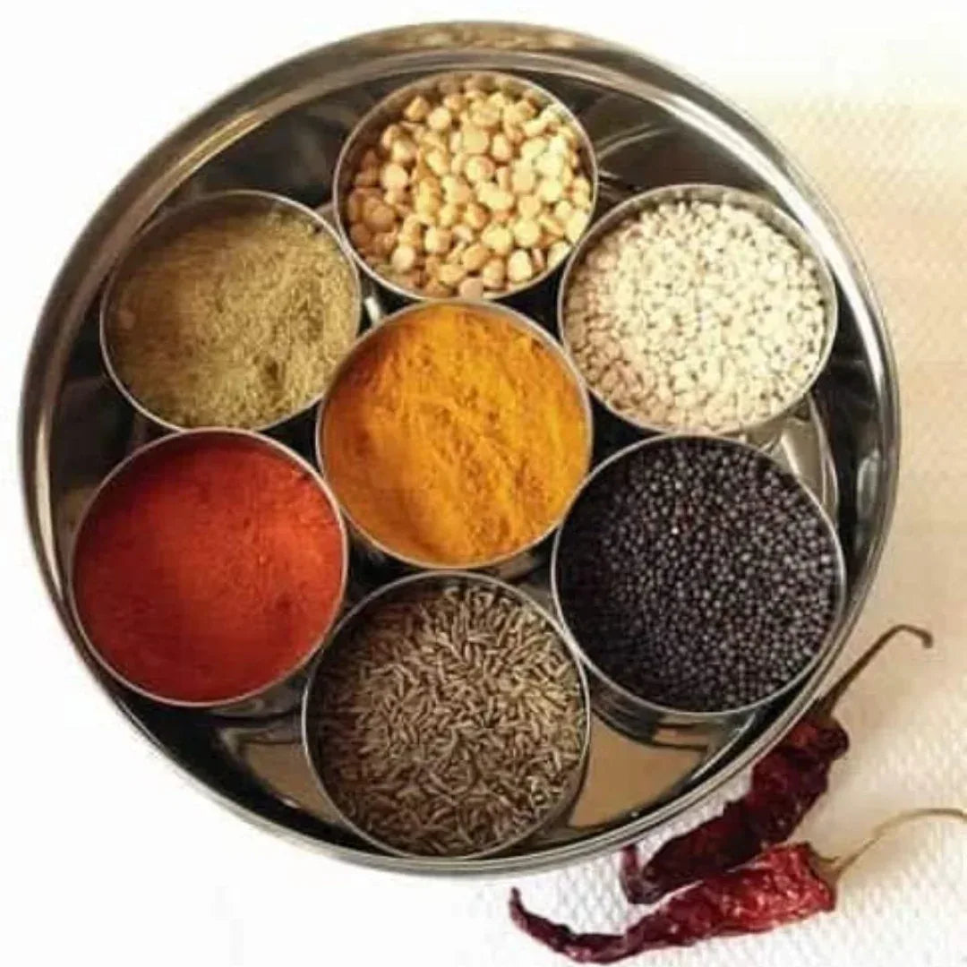 Spice Box - Stainless Steel - Gharaana