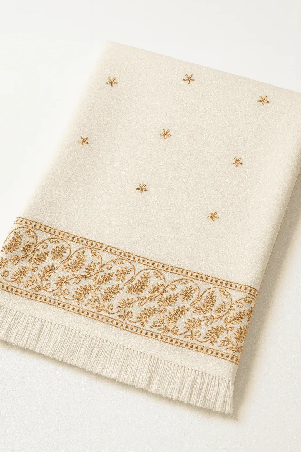 Swati Khaddi Wool Shawl - 8 - Gharaana