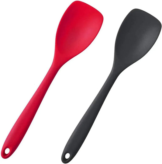Heat Resistant Non-stick Silicone Spatula Spoon - Gharaana