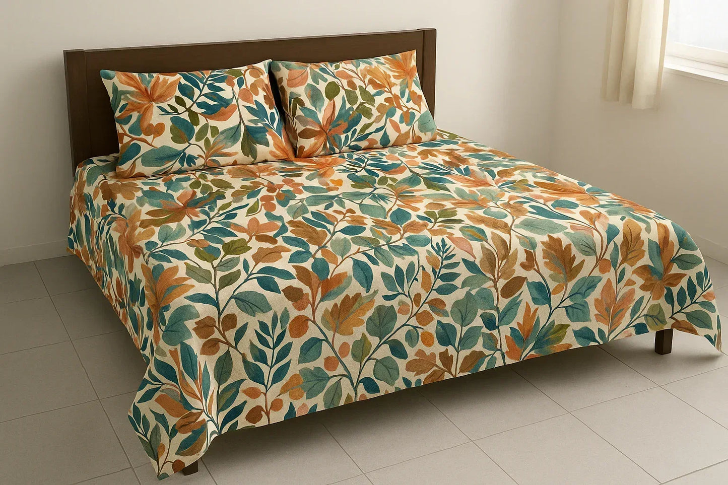 Autumn Charm - Bedsheet - Gharaana