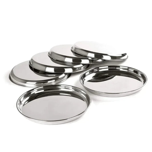 Plate - Stainless Steel - Gharaana