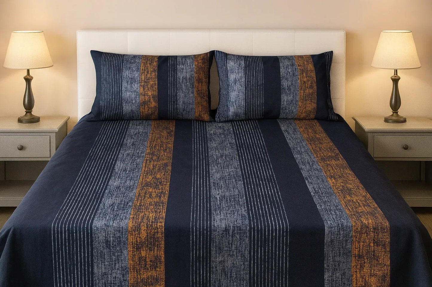 Skyline - Bedsheet - Gharaana