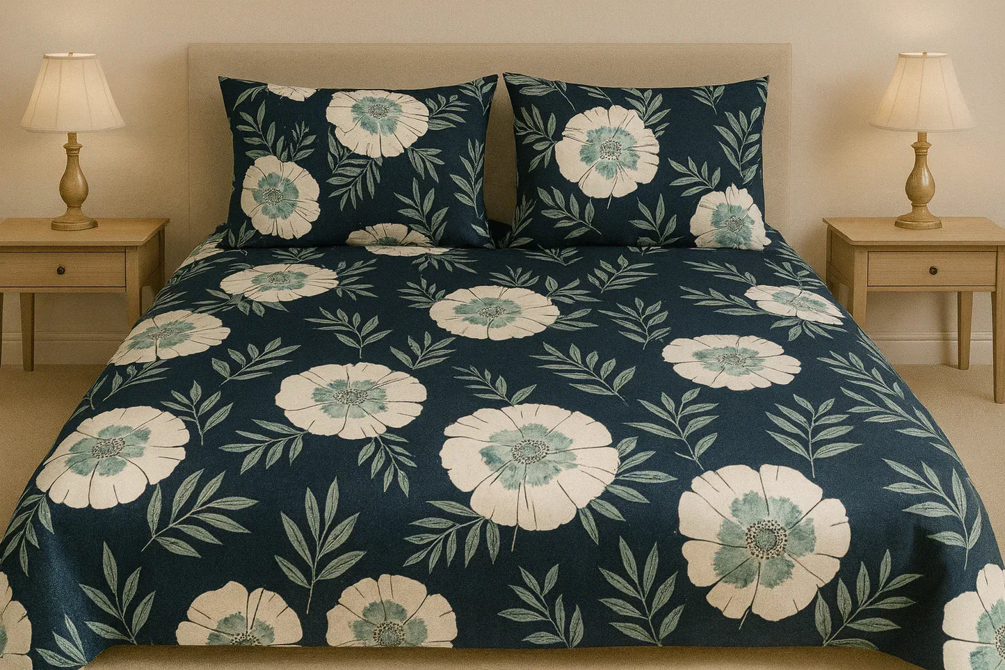 Sea Whisper - Bedsheet - Gharaana