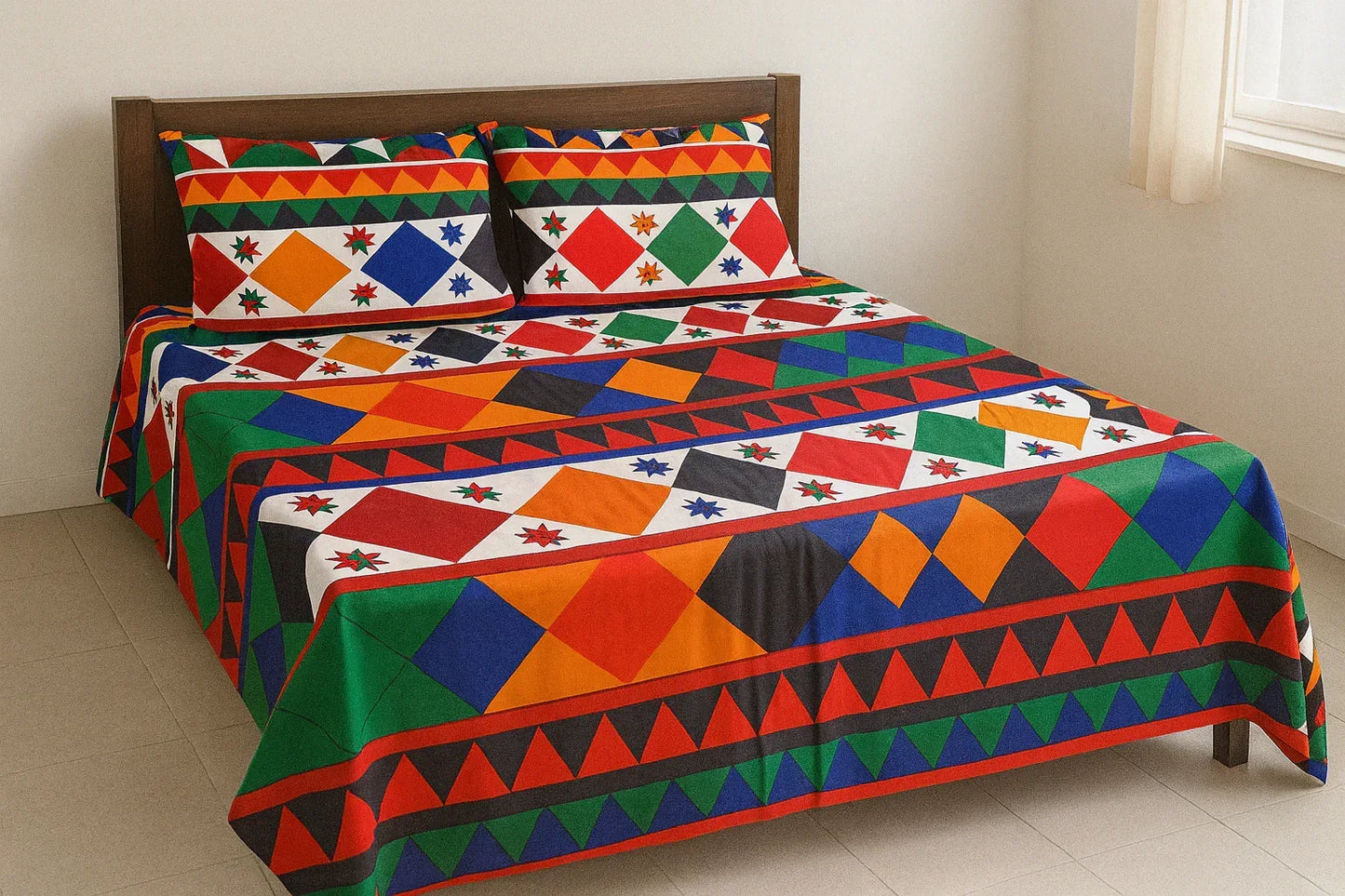 Warm Ember - Bedsheet - Gharaana