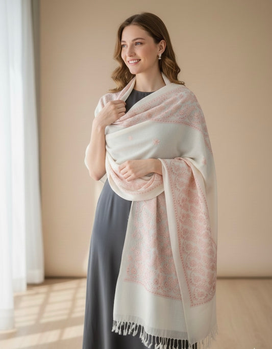 Swati Khaddi Wool Shawl - 1