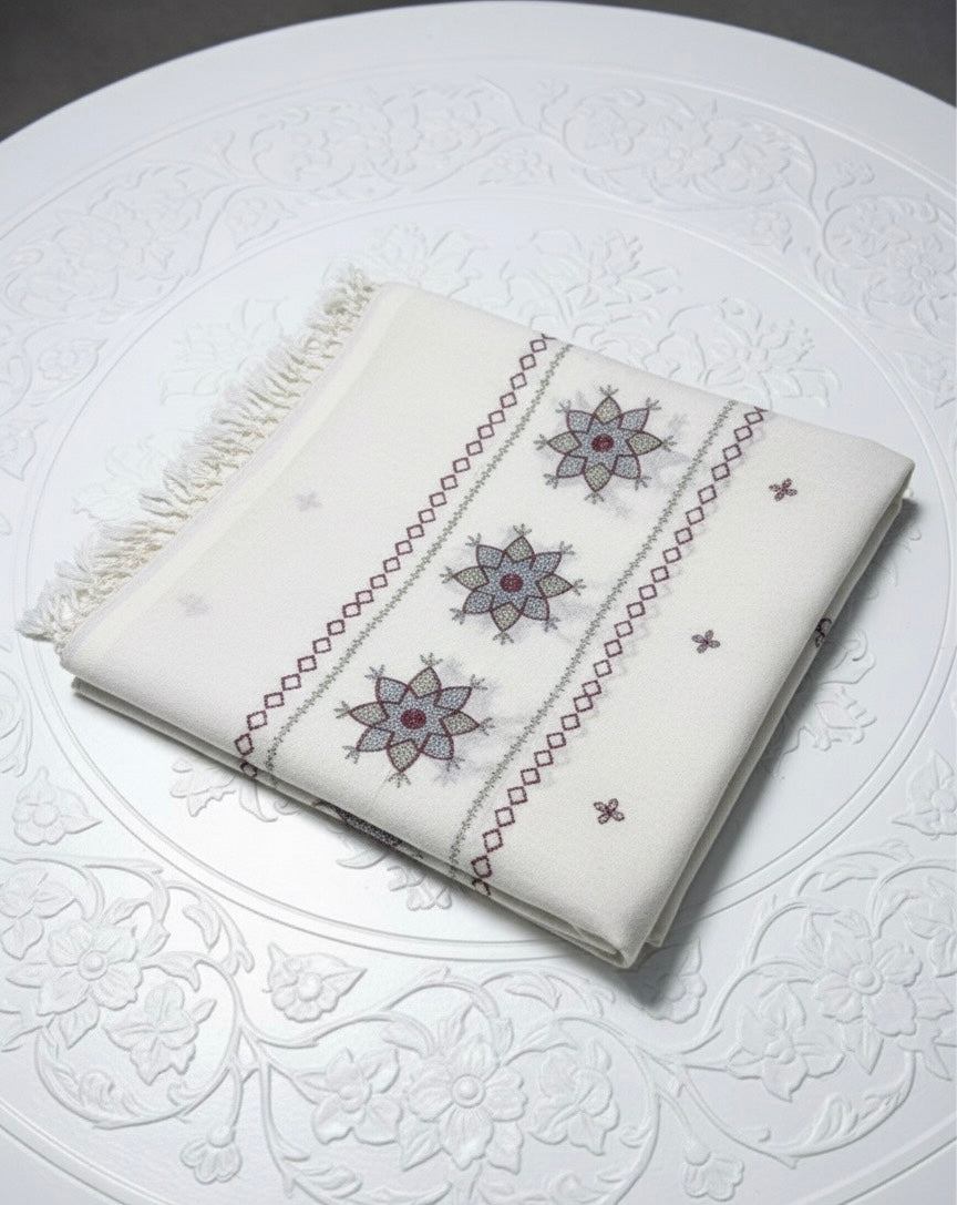 Swati Khaddi Wool Shawl - 2