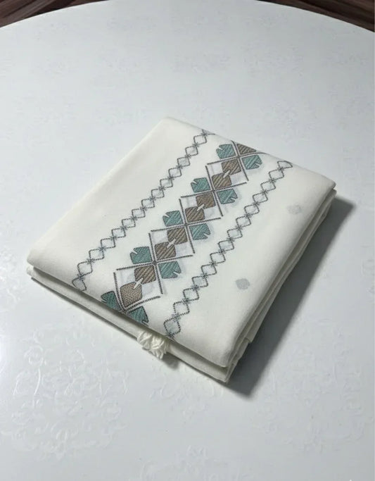 Swati Khaddi Wool Shawl - 4 - Gharaana