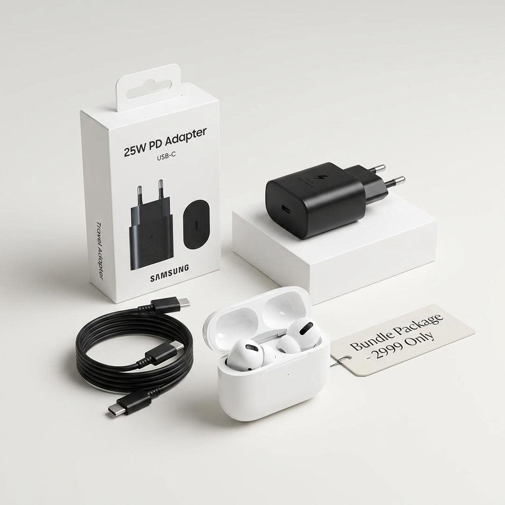 3-in-1 Premium Android Charging & Audio Bundle
