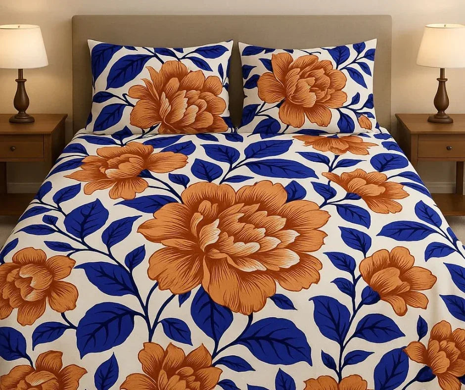 Floral Breech - Bedsheet - Gharaana