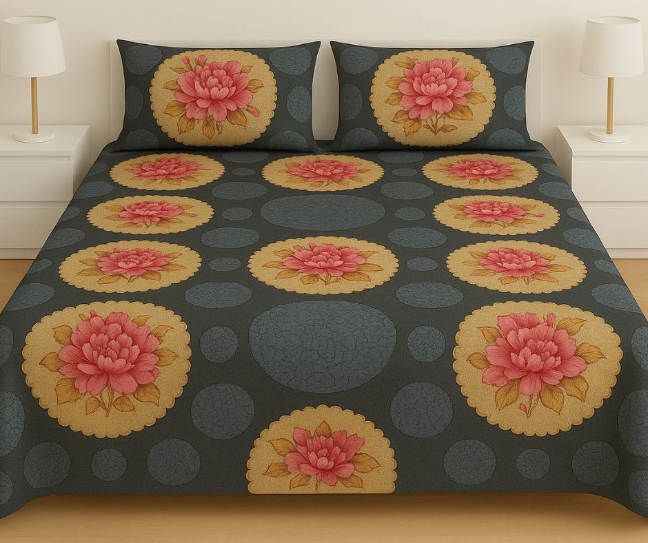 Cherry Flora - Bedsheet