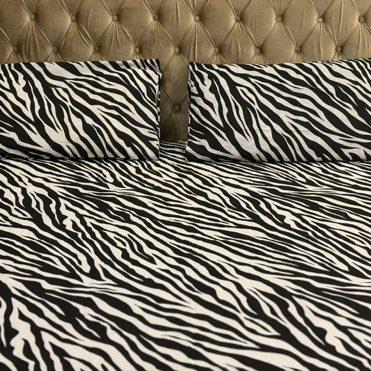 Zebra - Bedsheet - Gharaana