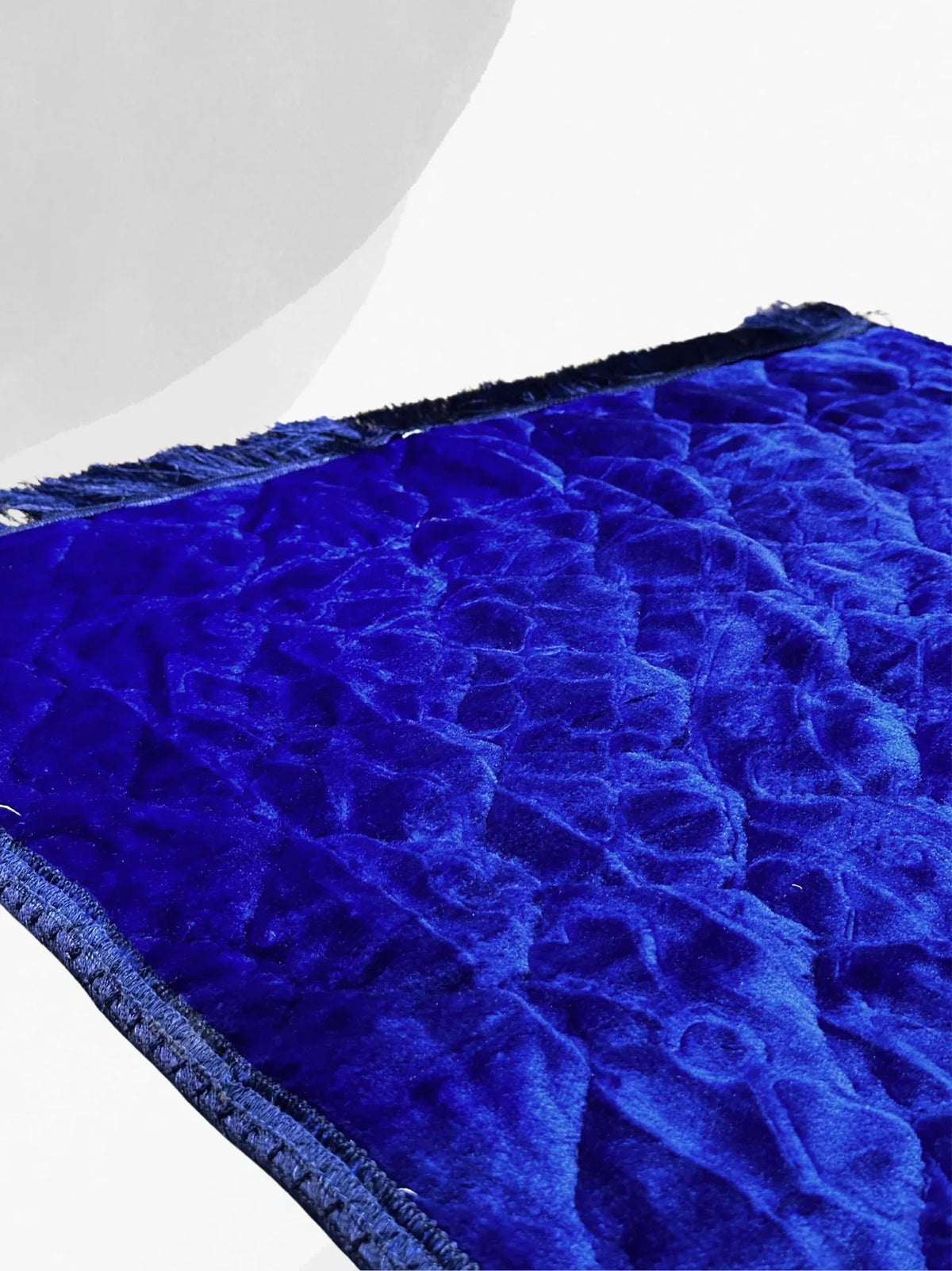 Premium Velvet Embossed Prayer Mat / Jaye Namaz - Gharaana
