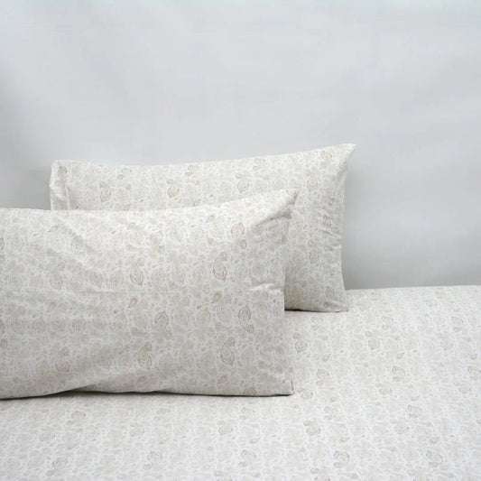 Abstract Percale Cotton Premium Bedsheet - Gharaana