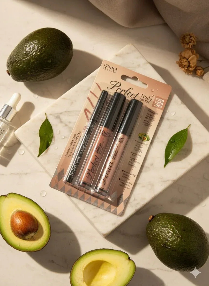 Perfect Nude Lip Kit by IZME New York - Gharaana