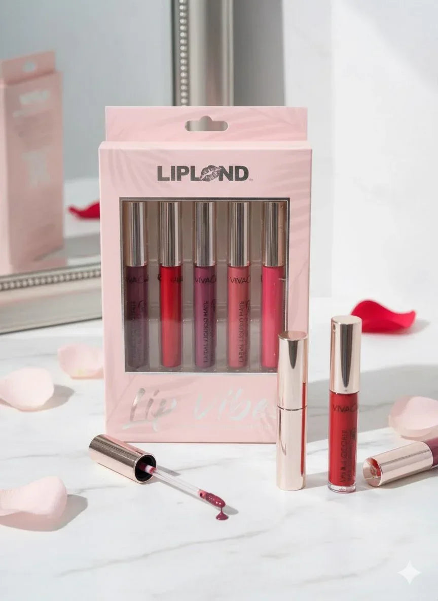 6-Piece Lip Gloss Collection by Viva Color - Gharaana