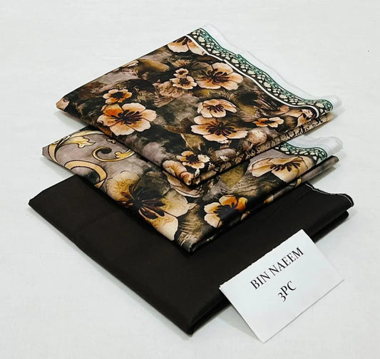 Lawn printed 3 Piece Suit - 15 - Gharaana