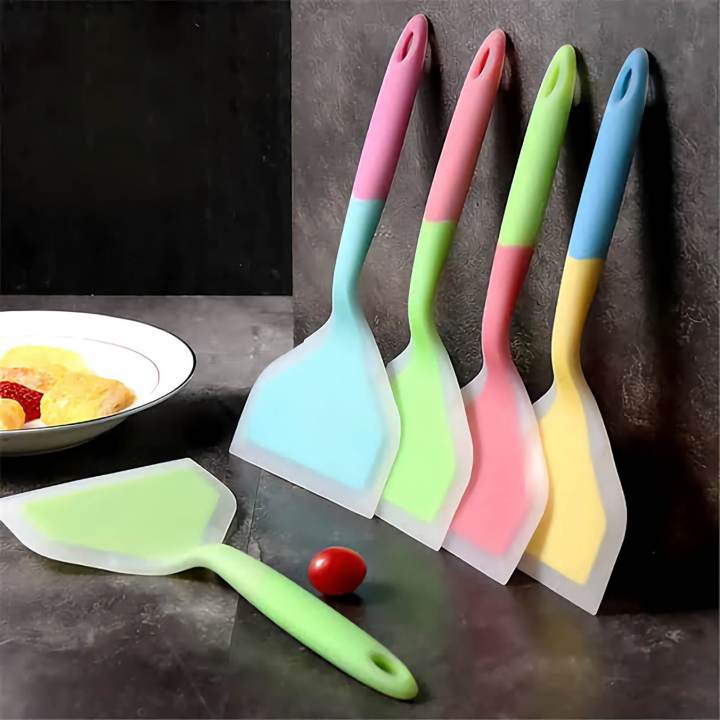 Heat Resistant Non-stick Silicone Wide Spatula