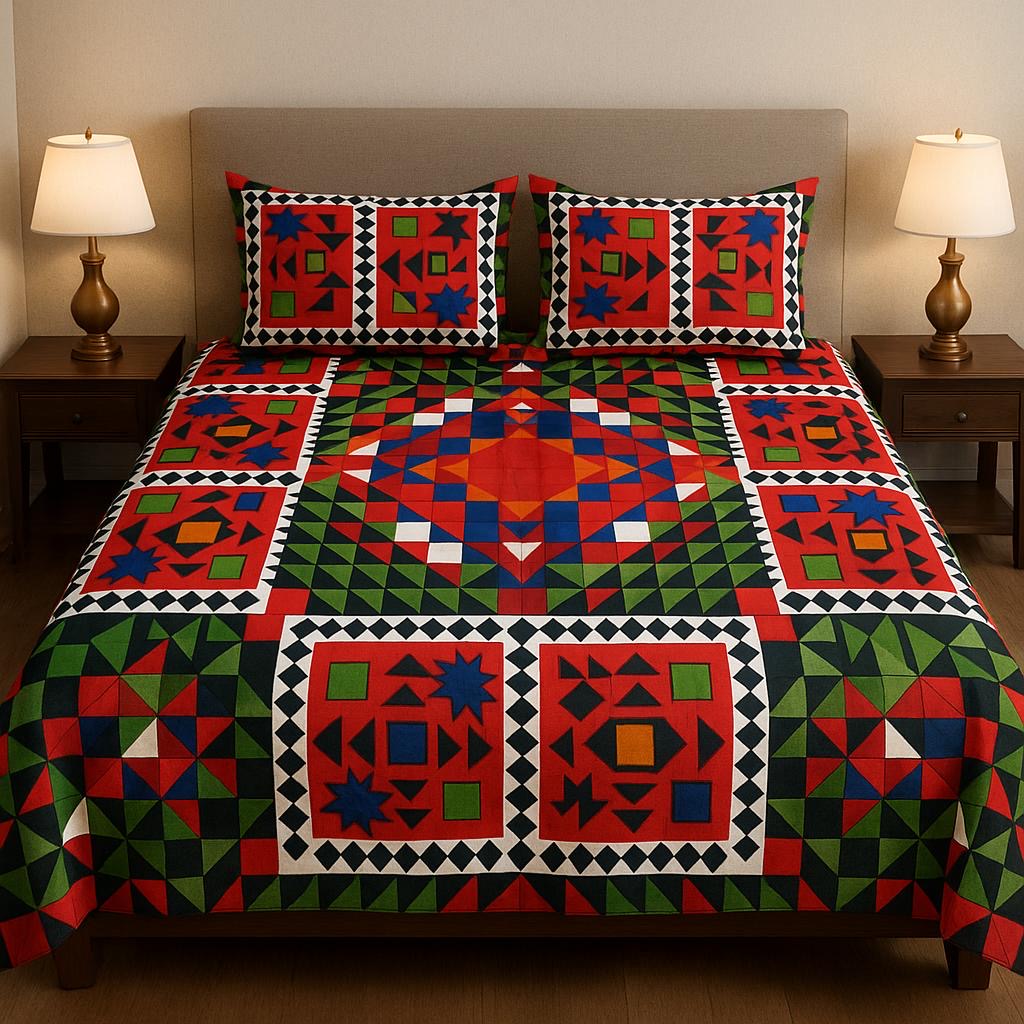 Rustic Fire - Bedsheet