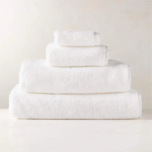 White Bath Towel - Gharaana