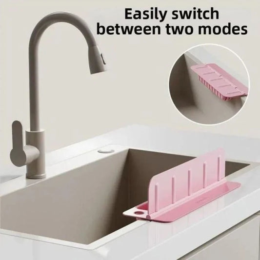 Foldable Sink Splash Guard Kitchen Water Splash Protector