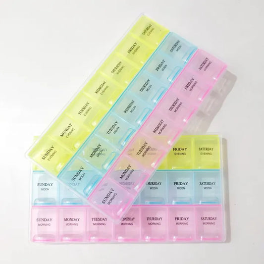 7 Day Morning / Afternoon / Night Pill Box Organizer