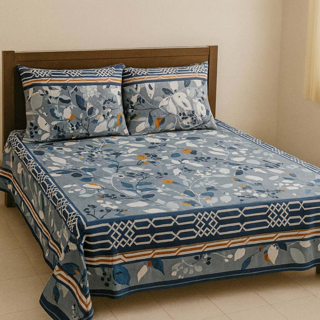 Royal Grid - Bedsheet