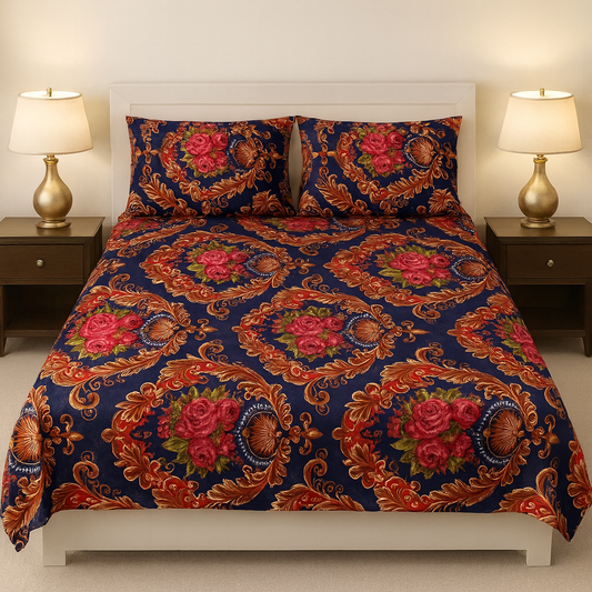 Pattern Pulse - Bedsheet