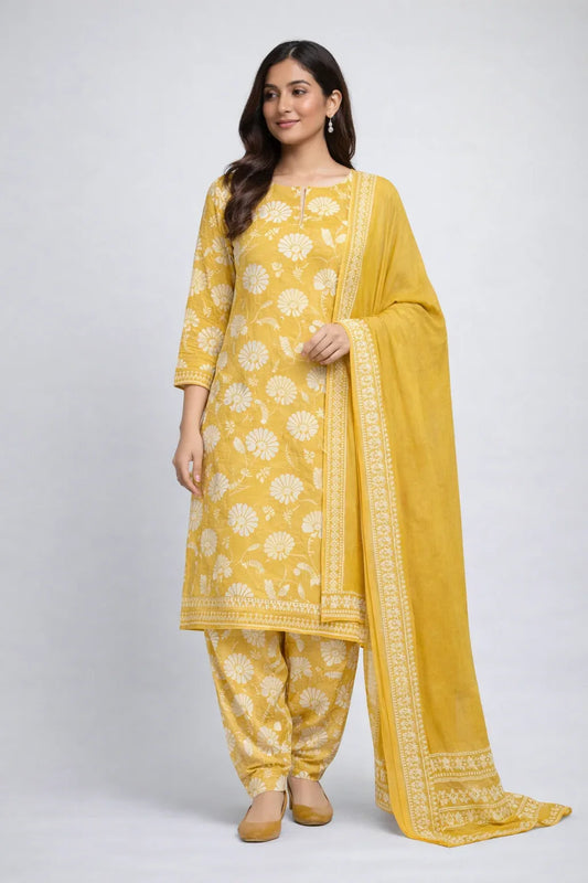 Lawn printed 3 Piece Suit - 4 - Gharaana