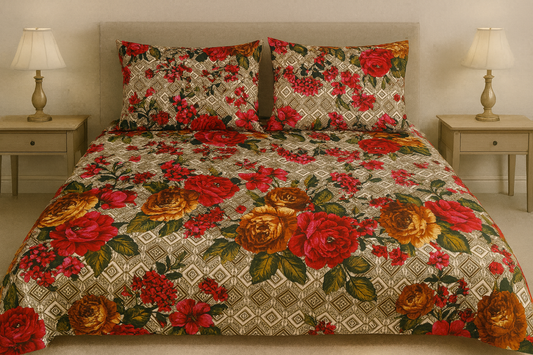 Rose Mist - Bedsheet