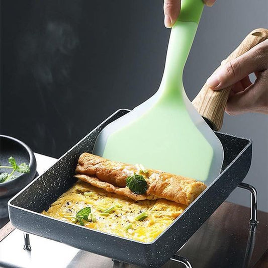 Heat Resistant Non-stick Silicone Wide Spatula