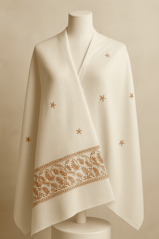 Swati Khaddi Wool Shawl - 8