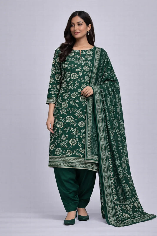 Lawn printed 3 Piece Suit - 12 - Gharaana