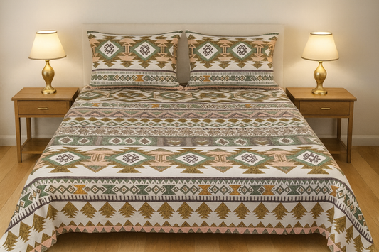 Ocean Swirl - Bedsheet