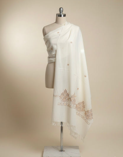 Swati Khaddi Wool Shawl - 6