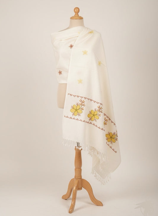 Swati Khaddi Wool Shawl - 5