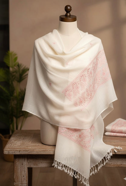 Swati Khaddi Wool Shawl - 1