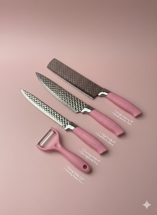 Corrugated 6 Piece Knife Set