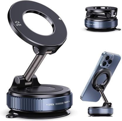 360° Magnetic Phone Holder – Foldable, Adjustable & Strong Grip Stand