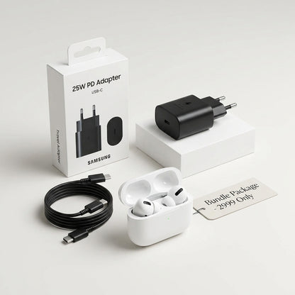 3-in-1 Premium Android Charging & Audio Bundle