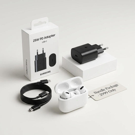3-in-1 Premium Android Charging & Audio Bundle