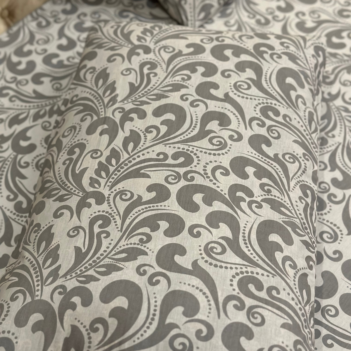 Grey Abstract - Bedsheet