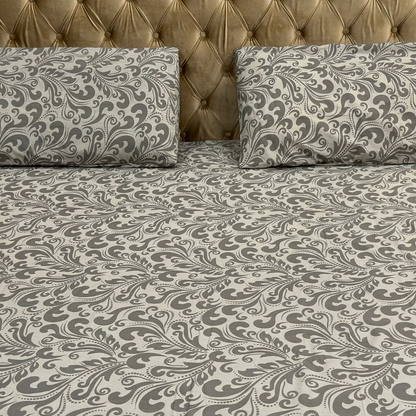 Grey Abstract - Bedsheet