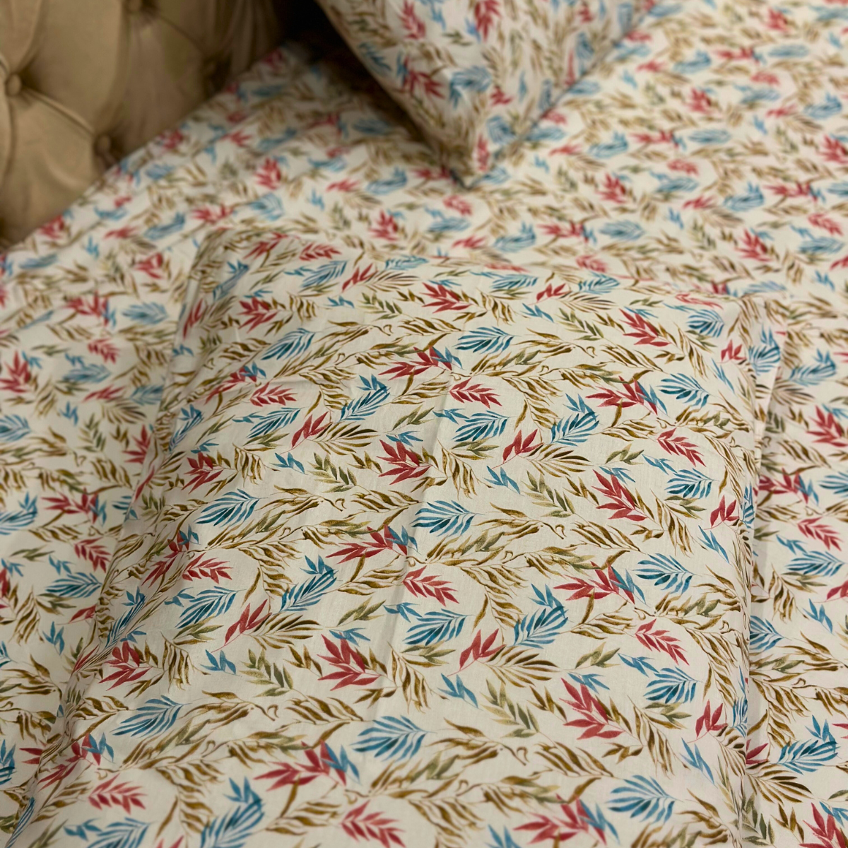 Leaves Abstract - Bedsheet