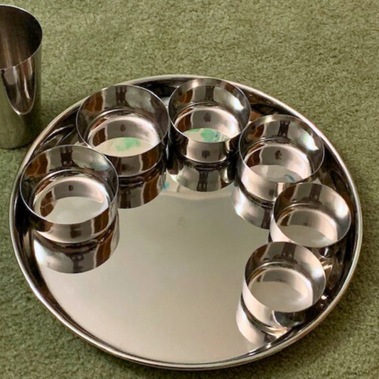 Indian Thaali Set - 6 pc