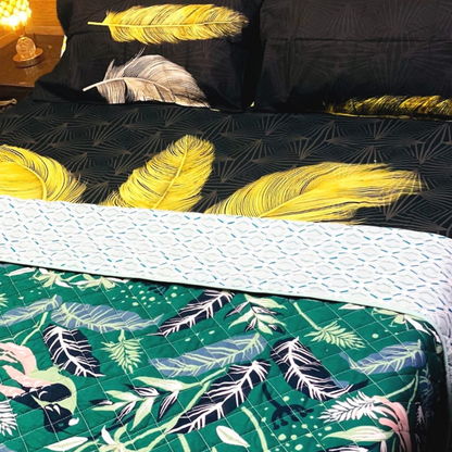 Printed 6 Pc Comforter Set