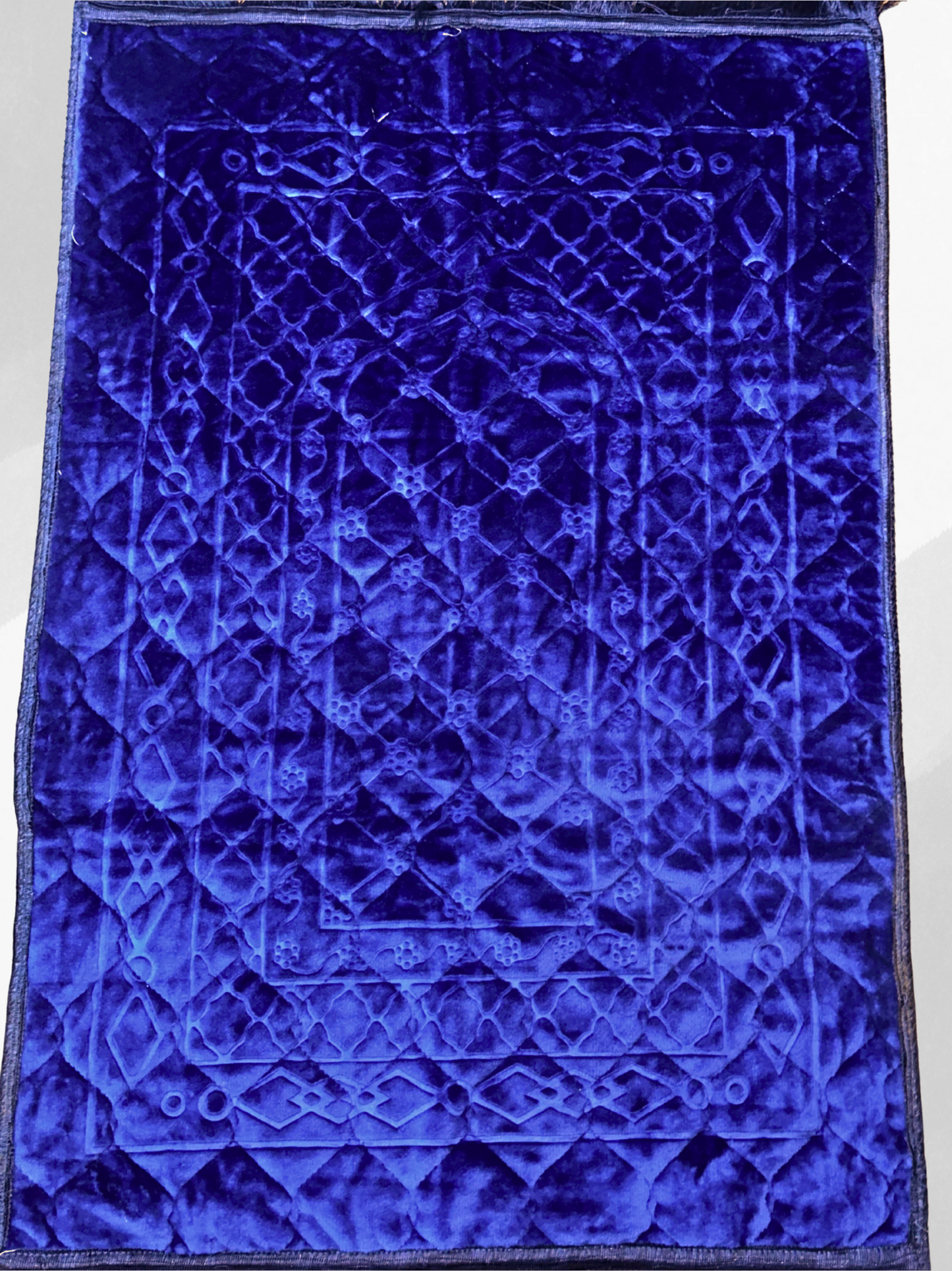 Premium Velvet Embossed Prayer Mat / Jaye Namaz