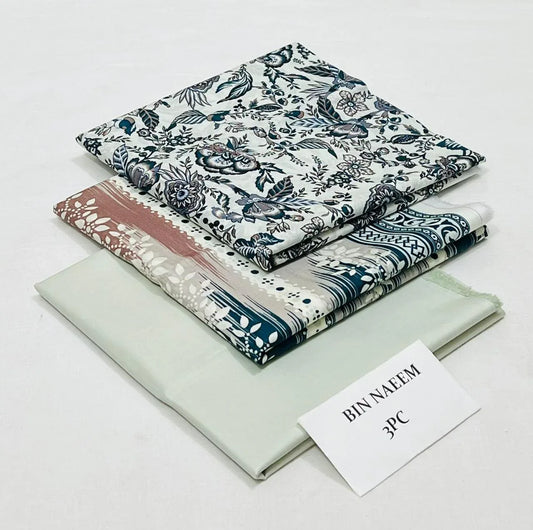 Lawn printed 3 Piece Suit - 20 - Gharaana